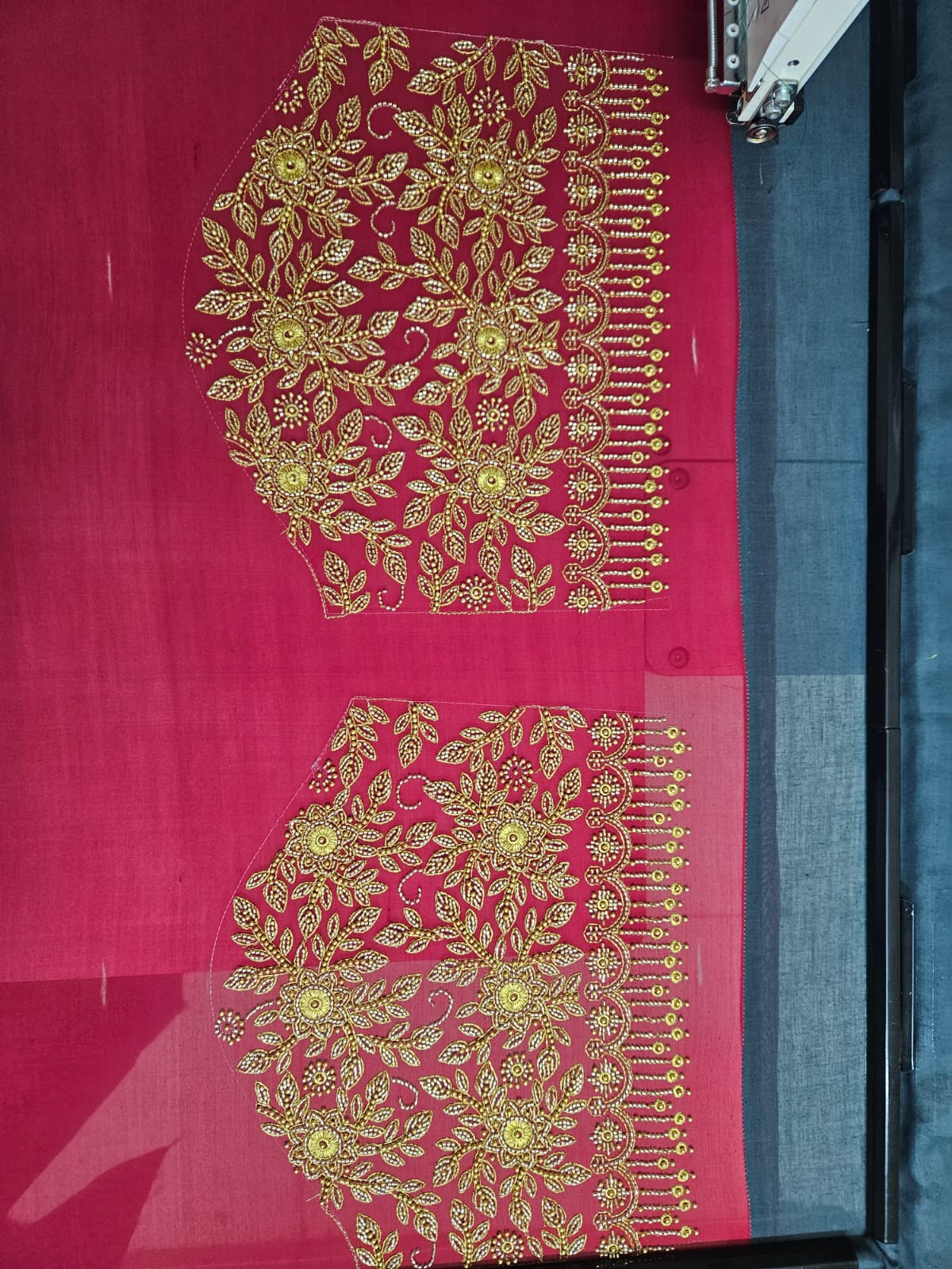 Heavy 08 blouse embroidery design