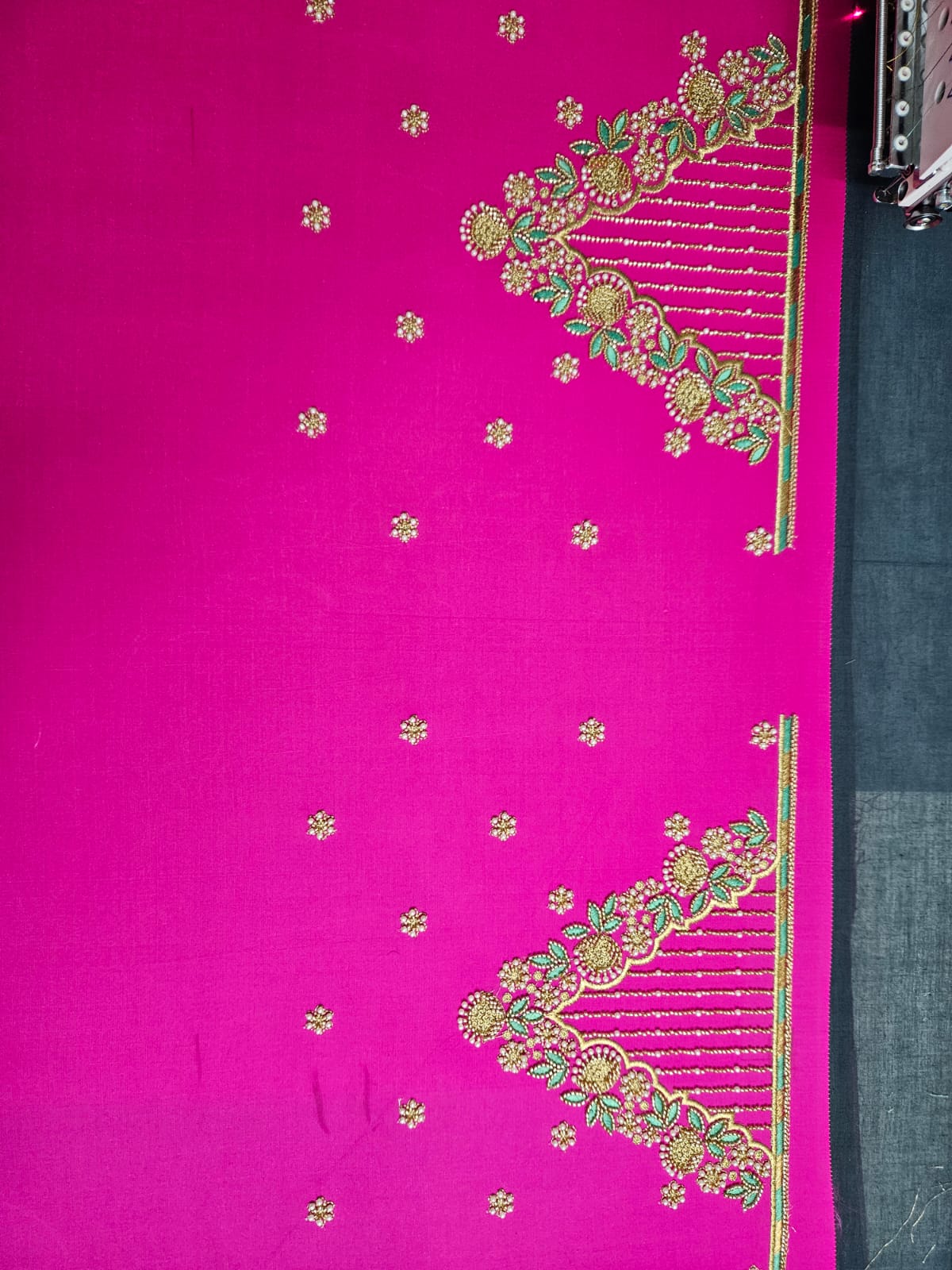 Simple 04 blouse embroidery design